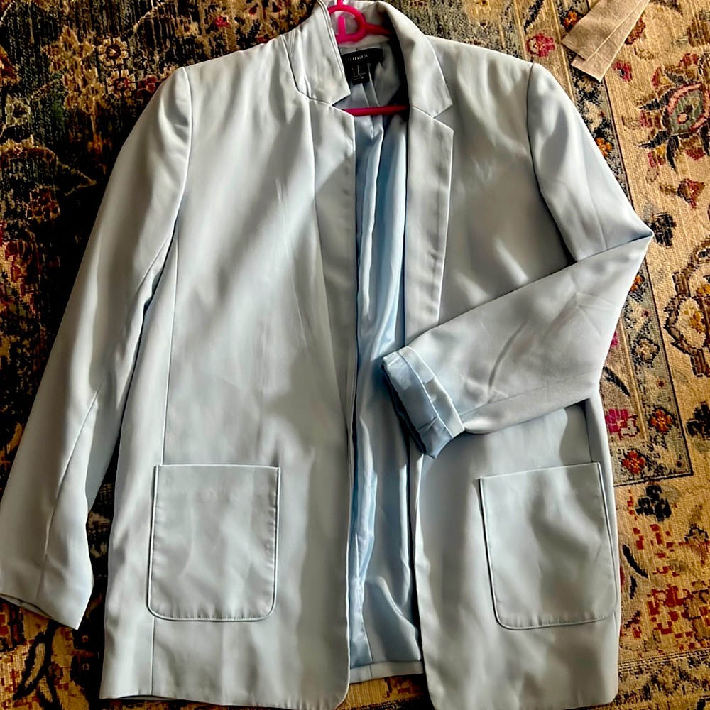Light blue blazer